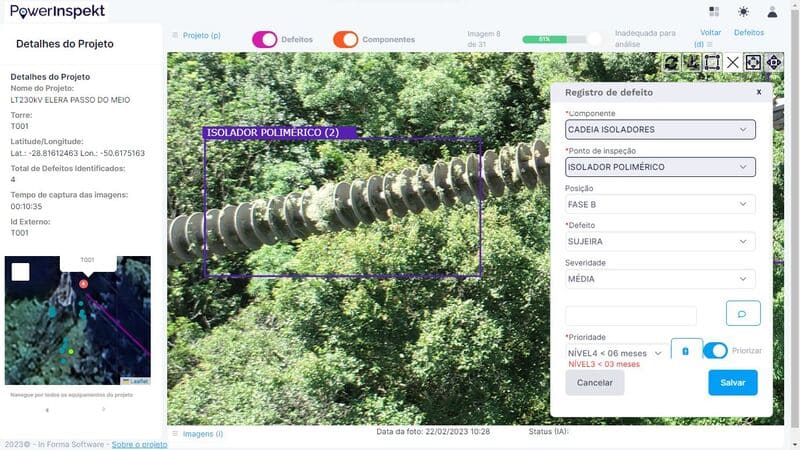 Tecnologia de Vanguarda: ROHDE Pioneira na Utilização de IA e Drones para Inspeção em Linhas de Transmissão