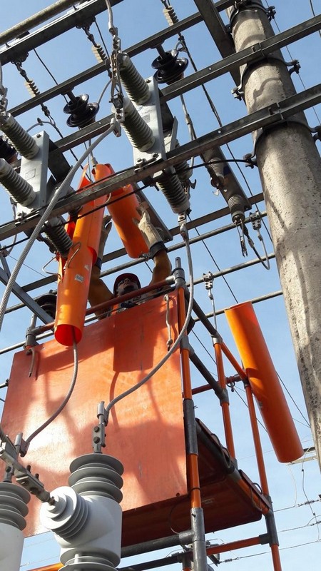 RECICLAGEM MANUTENÇÃO SUBESTAÇÃO ENERGIZADA